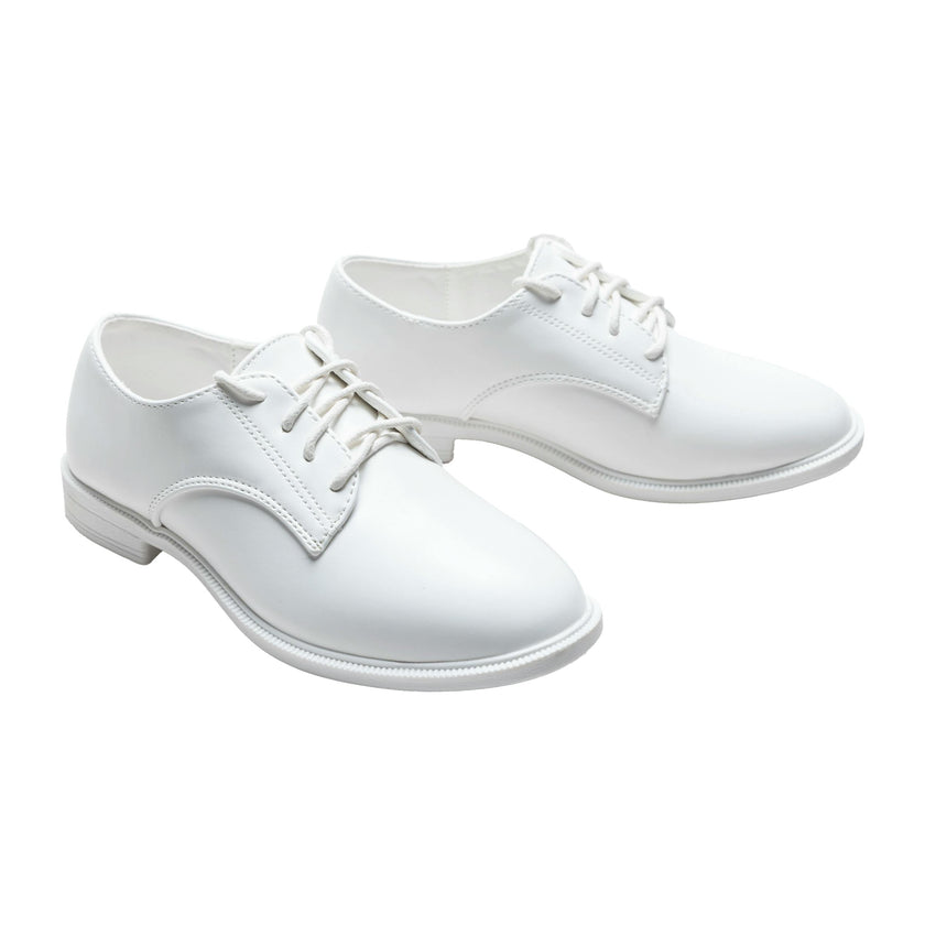 White Derby Dress Shoes