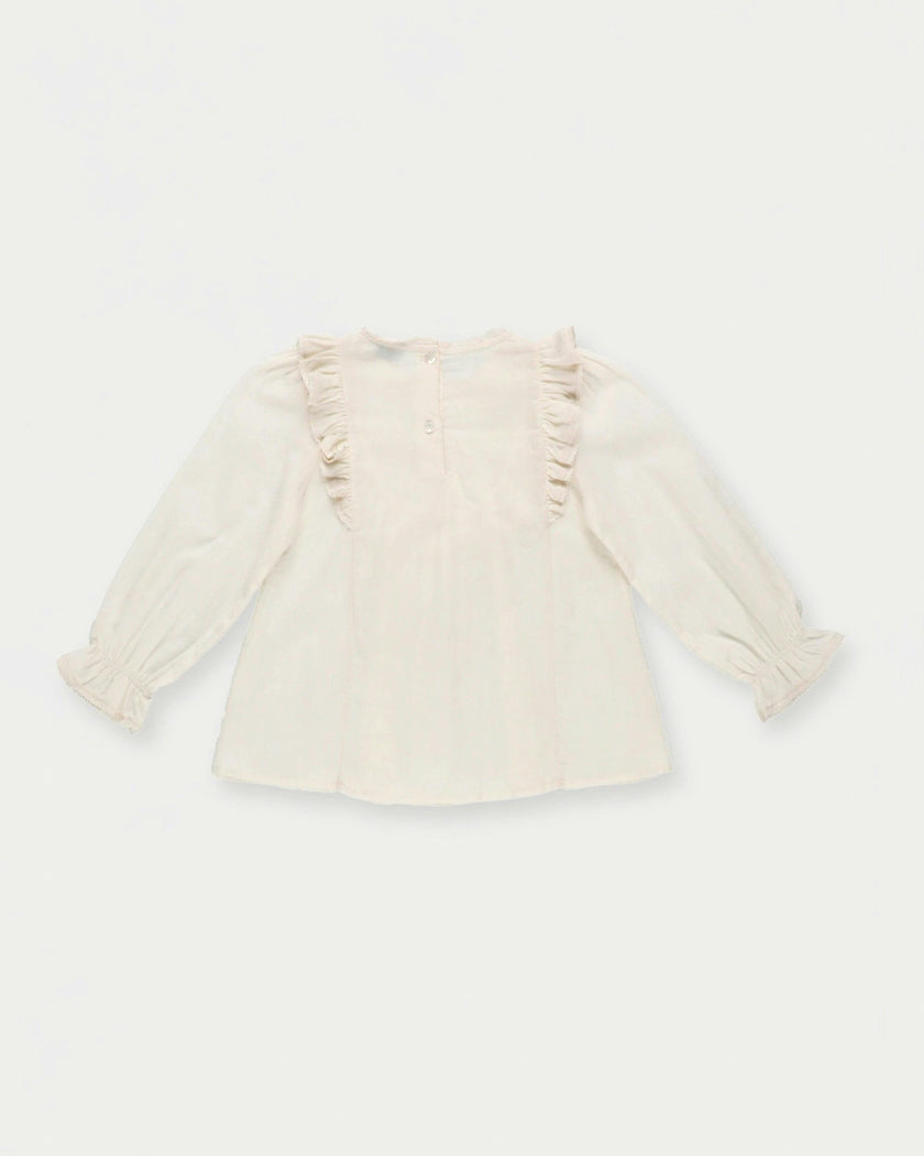 Lauren Blouse - Jeera Dobby Ecru
