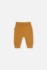 Organic Cotton Evolutive Pants Brown Cinnamon