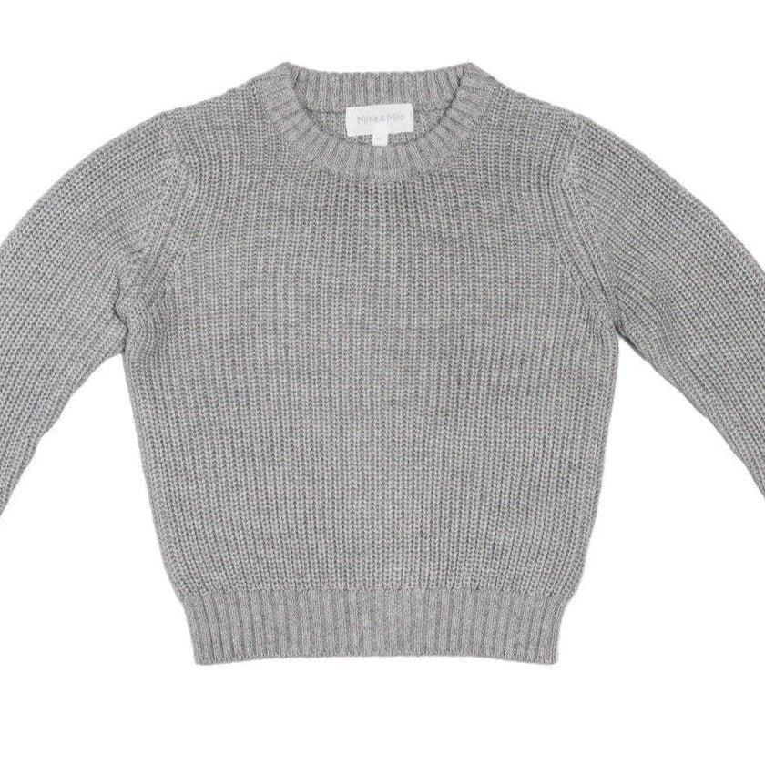 Classic Fisherman Jumper | Oxford Grey