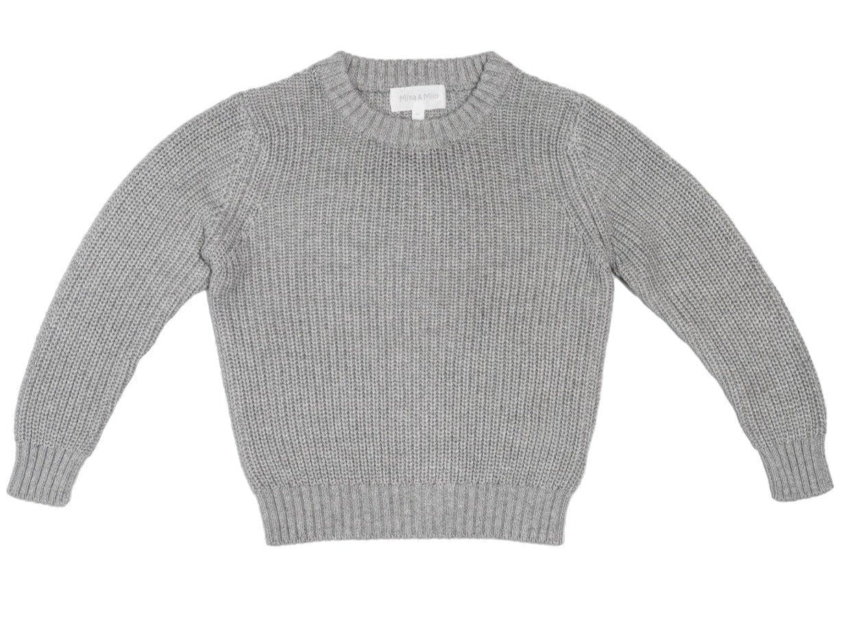 Classic Fisherman Jumper | Oxford Grey