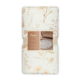 Violet Floral Ruffle Cotton Quilted Baby Play Mat