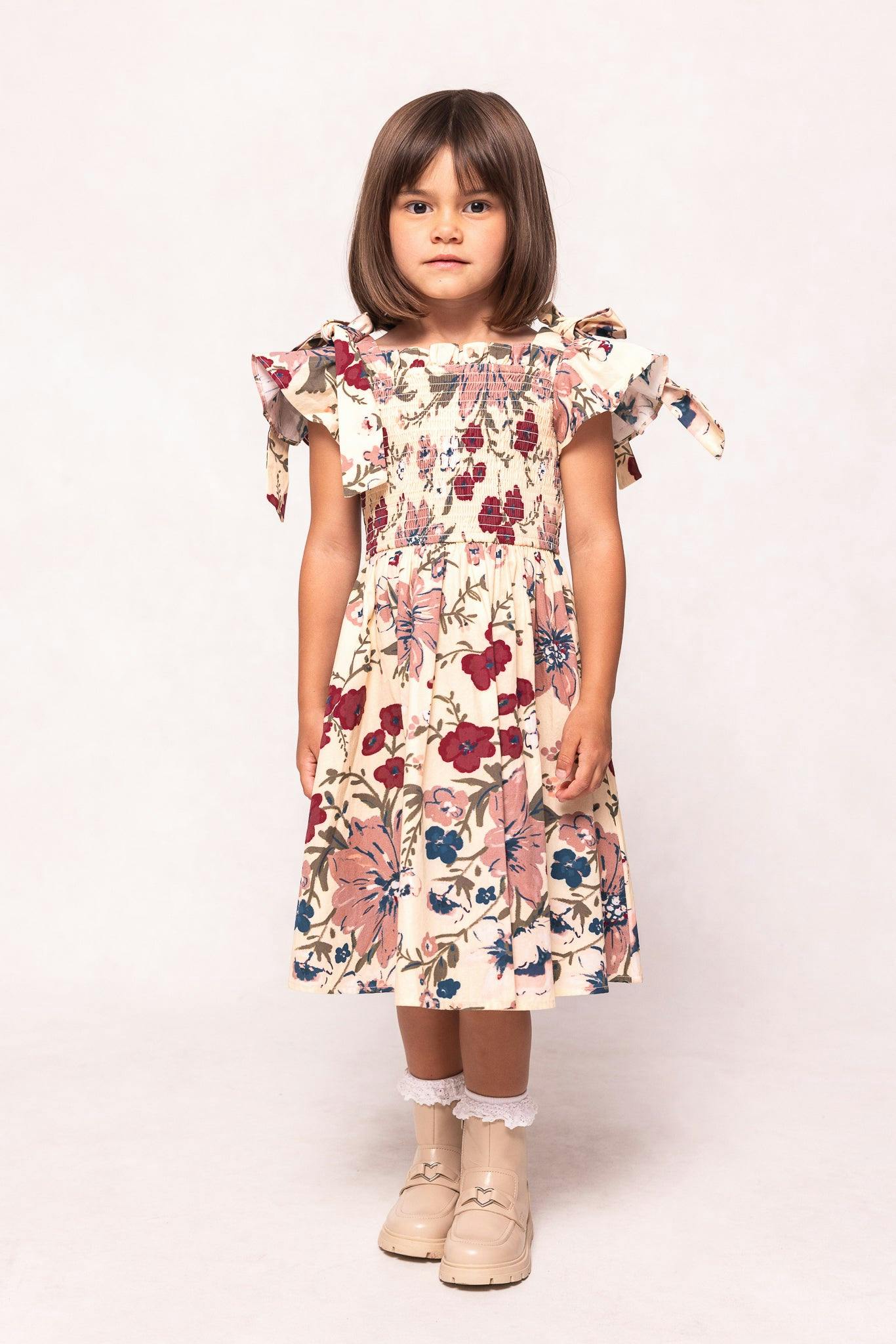 Mini Rayna Dress in Vintage Floral