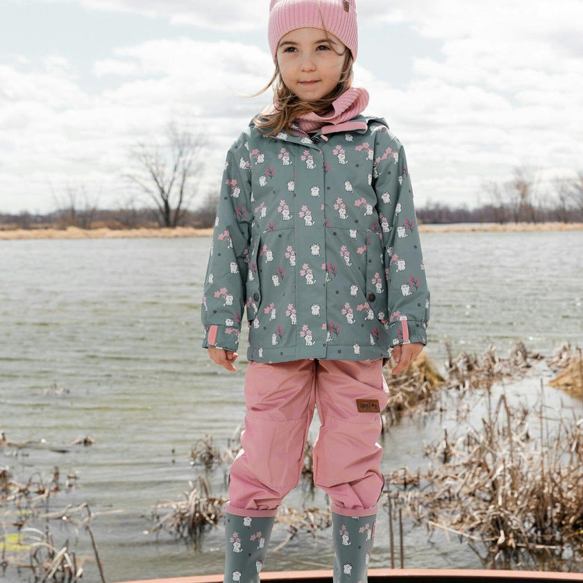 Two-Piece Mid-Season Outerwear Set