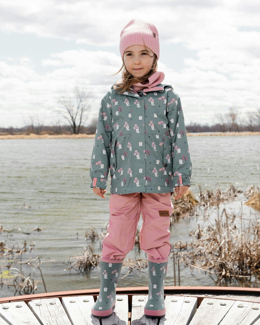 Two-Piece Mid-Season Outerwear Set