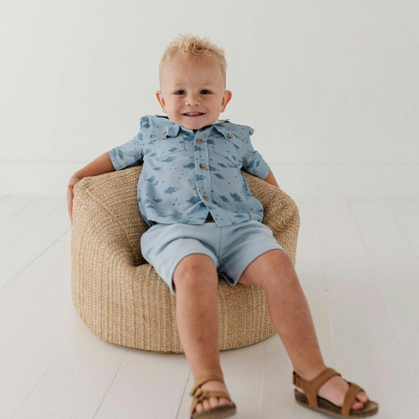Boys Utility Shirt in Baseball