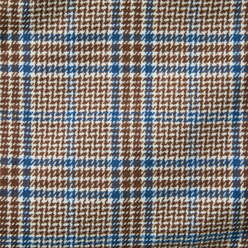 The Plaid Pull-On Pant, brown