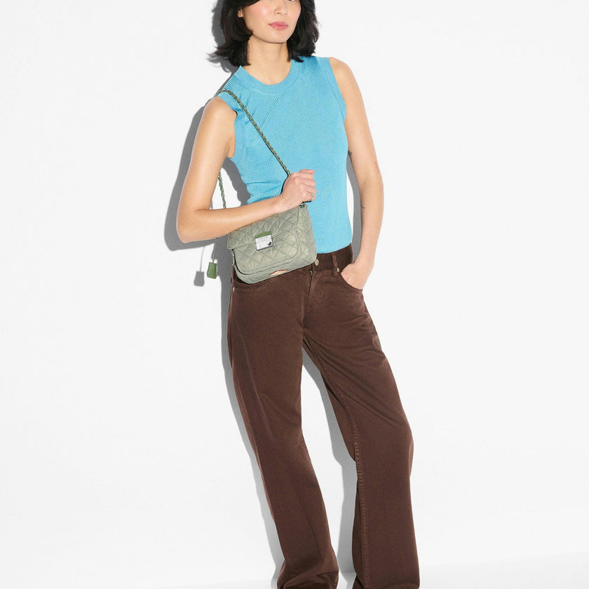 Agave Green Small Crosby Lock Crossbody