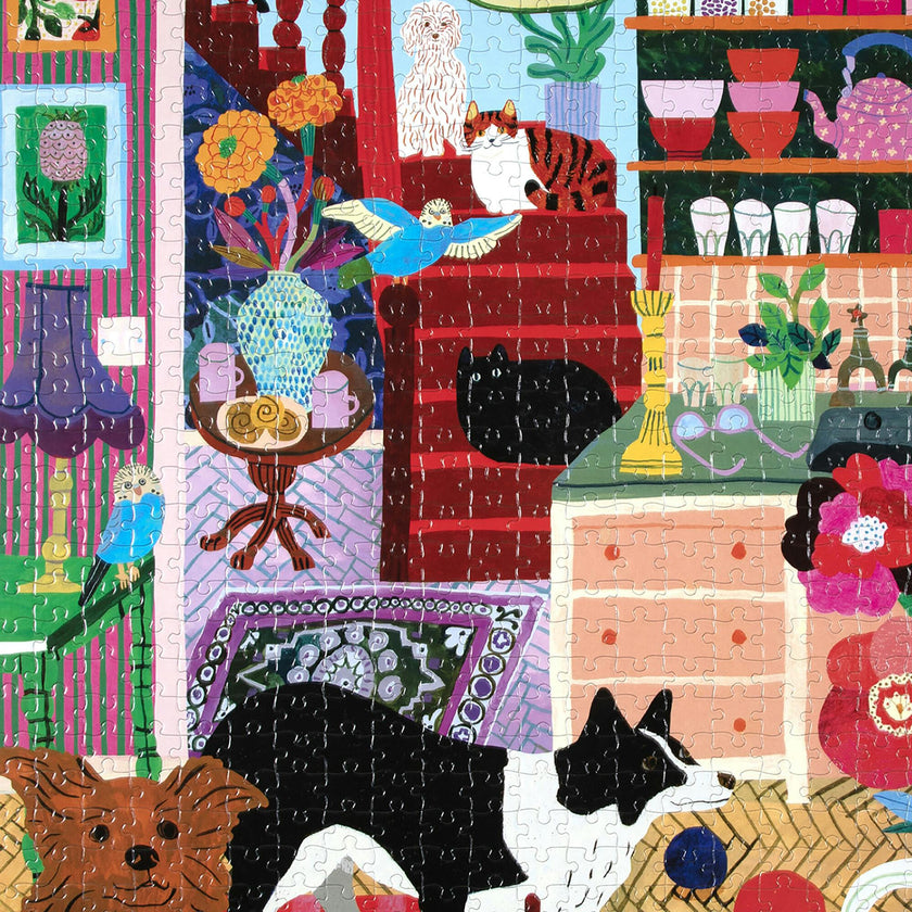 Piece&Love: Pets in the Kitchen - 1000 pc Puzzle