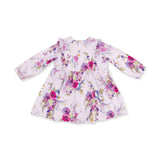 Dahlia Floral - Long Sleeve Ruffle Dress and Legging