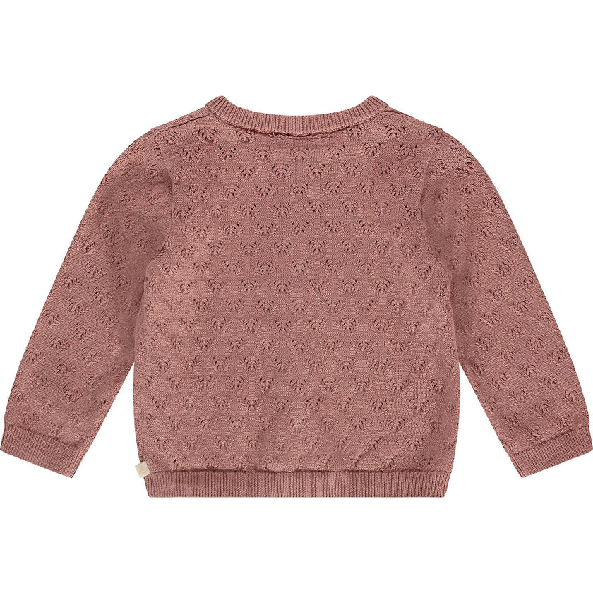 Baby Girl Knit Button-Up Cardigan