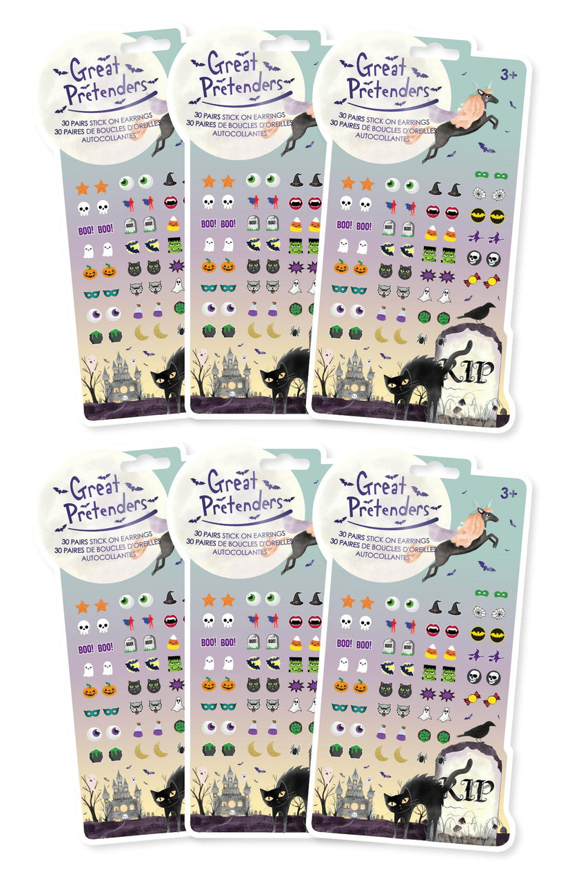 Halloween Sticker Earrings Bundle