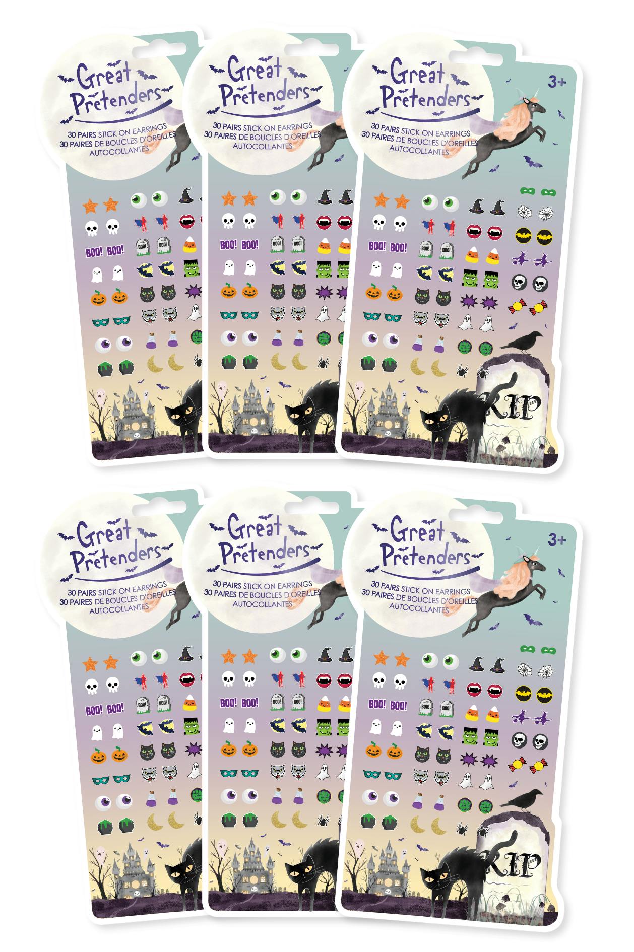Halloween Sticker Earrings Bundle