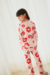 Smiley Flowers Loungewear Set