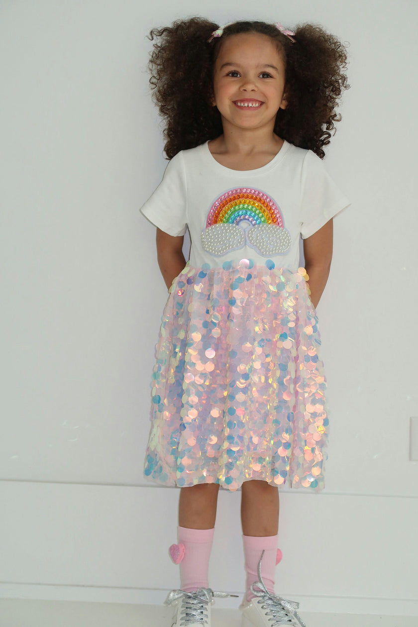 Paillette Rainbow Magic Dress