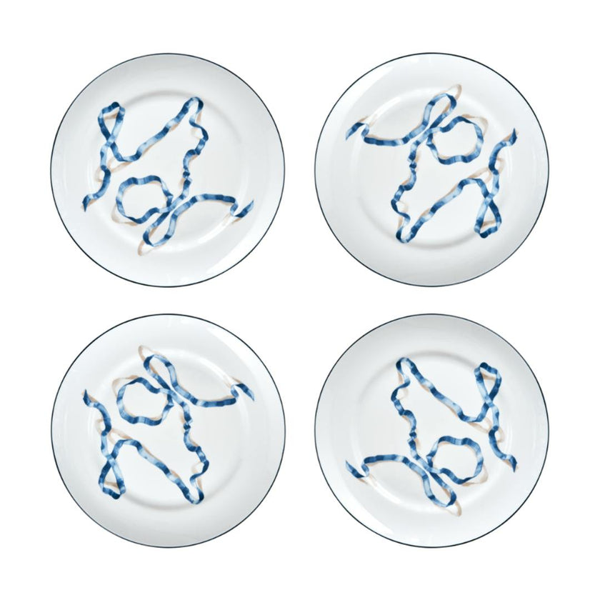 Ribbon Dessert Plate