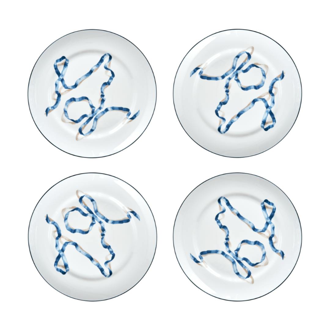 Ribbon Dessert Plate
