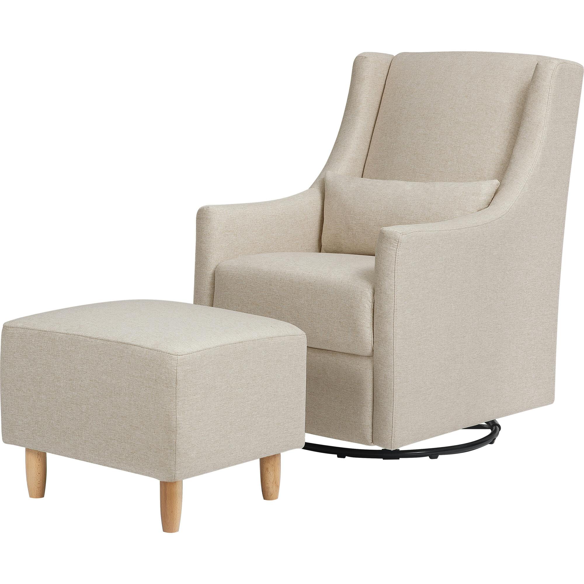 Toco Swivel Glider and Ottoman