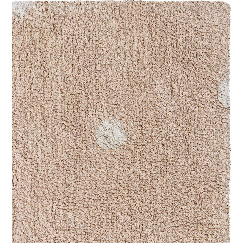 Rectangular Washable Mini Dot Rug