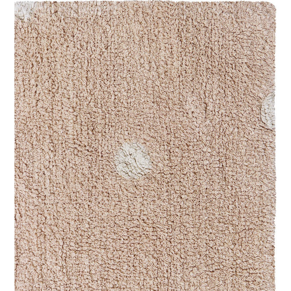 Rectangular Washable Mini Dot Rug