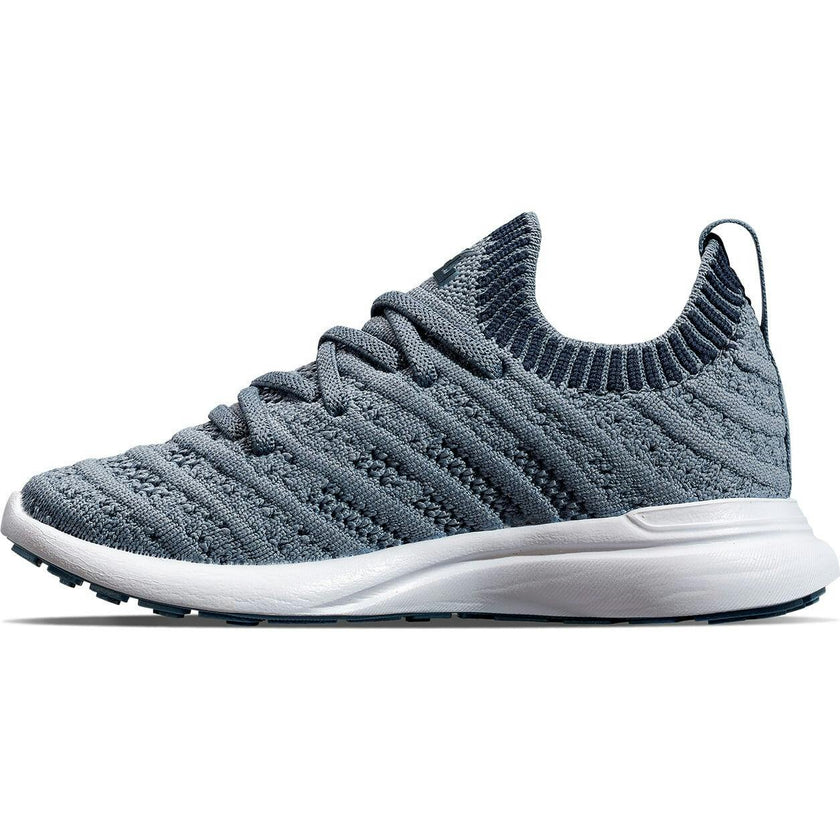 Kid's TechLoom Wave Slate / Navy / Ribbed, Blue