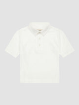 Short Sleeve Polo | White