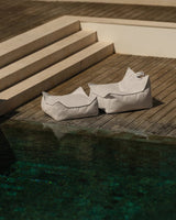 Terra Outdoor Square Ottoman