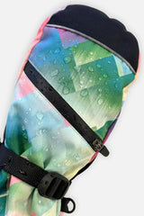 Teknik Winter Mittens Multicolored with Diamond Pattern