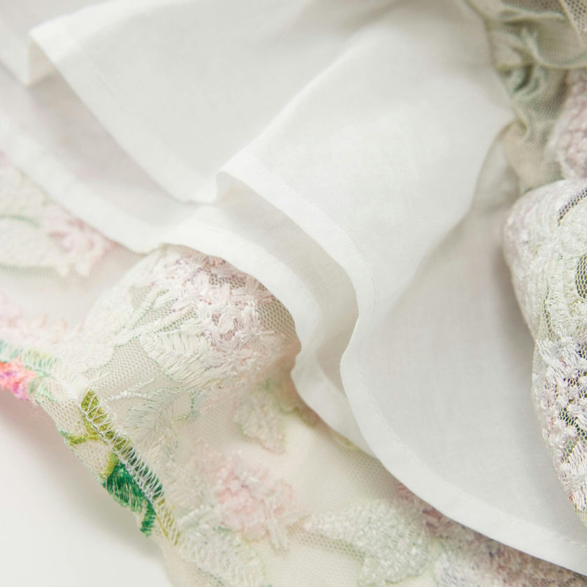 Clementine Embroidered Mini Dress (Baby)