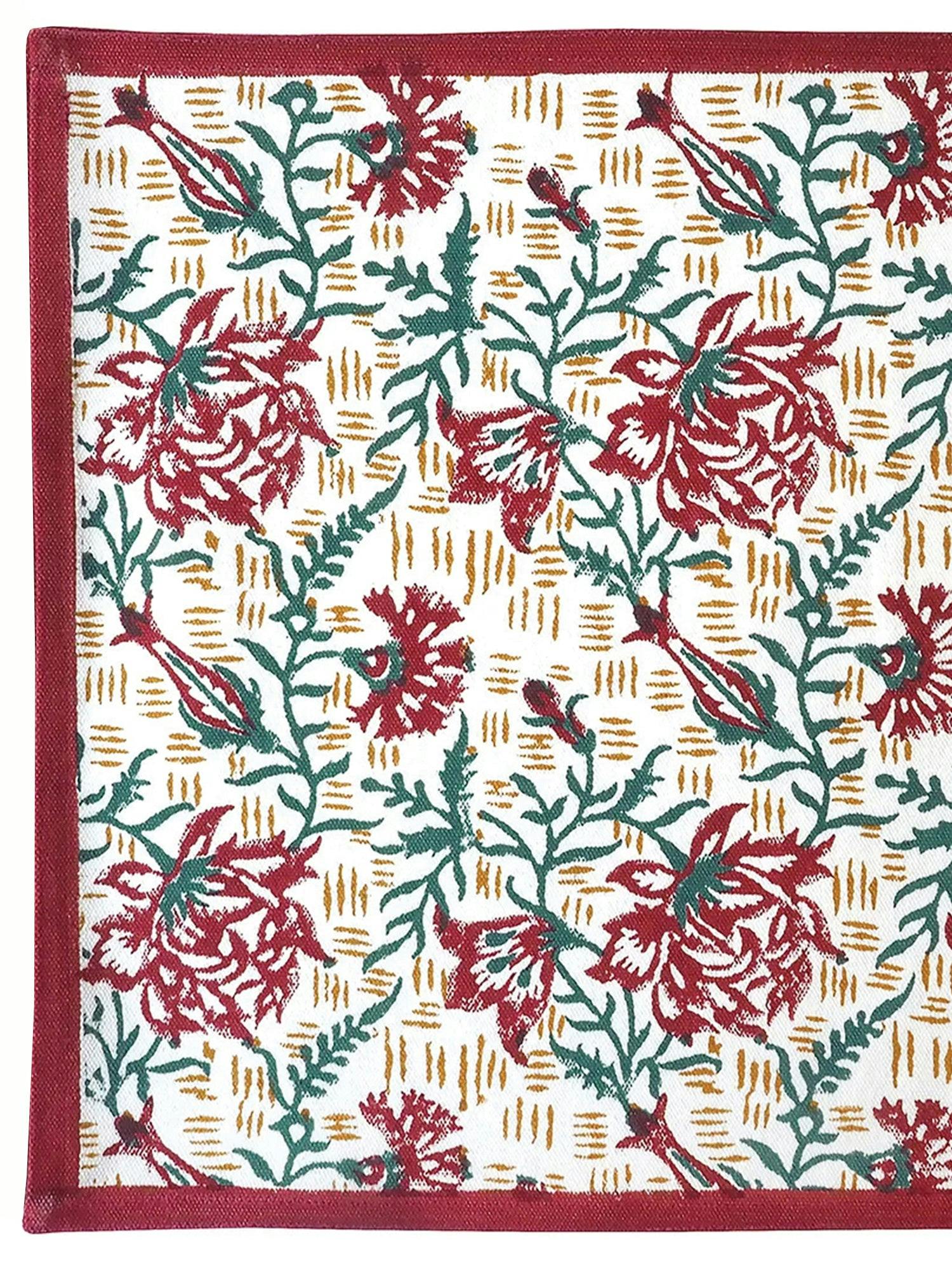 Block-Printed Placemats