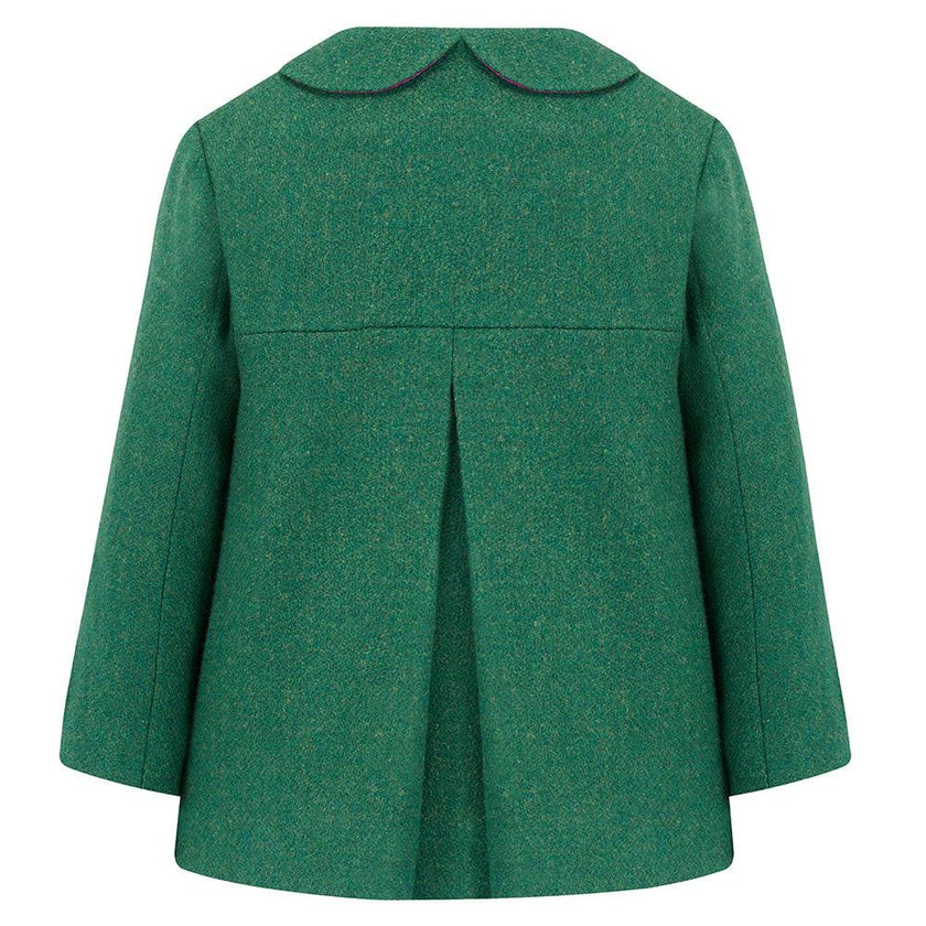 Fitzrovia Pea Coat - Cut Grass Green