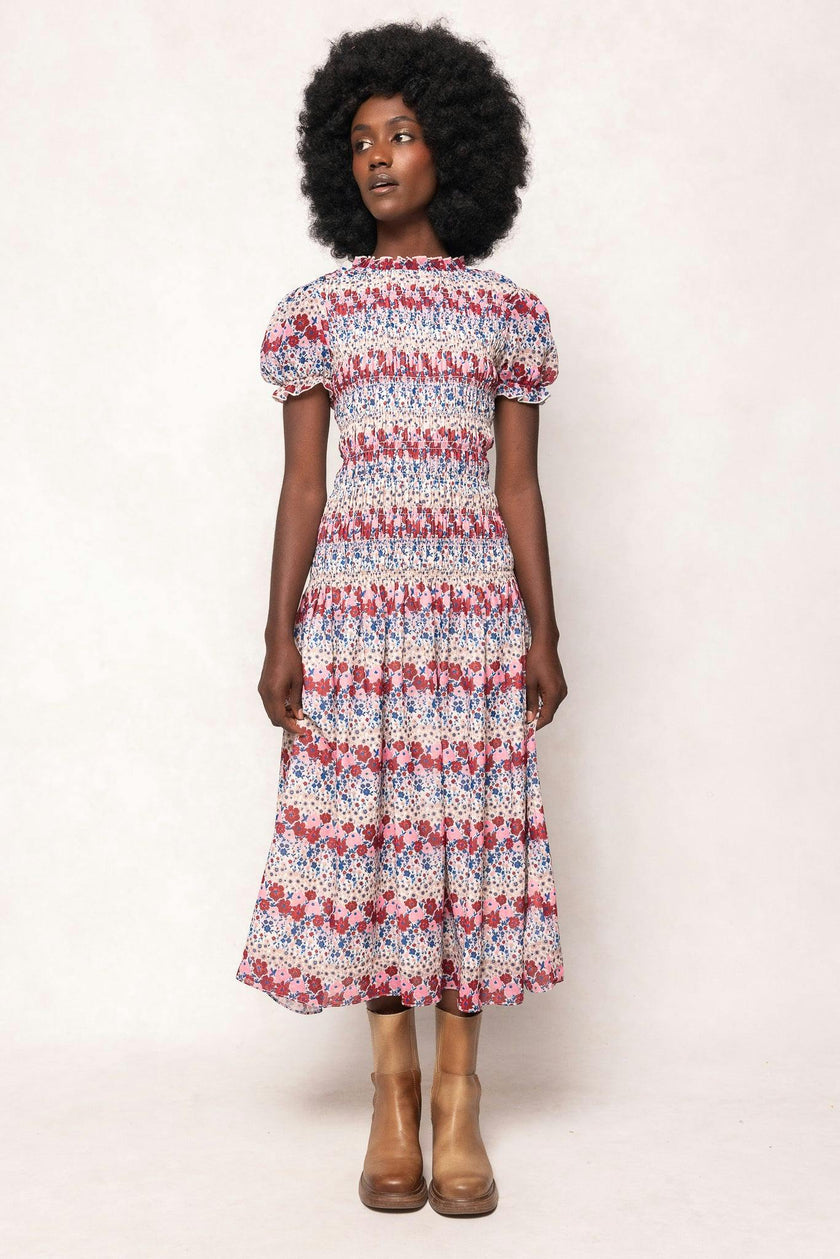 Hayden Dress in Lush Garden