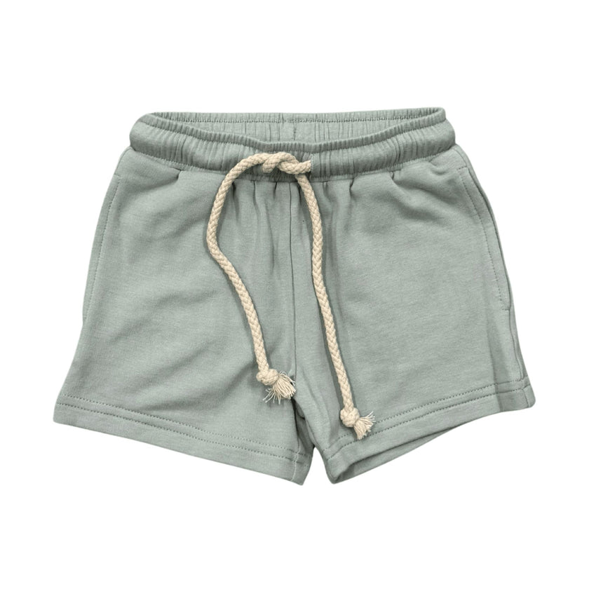 Boys Everyday Shorts in Aqua Grey
