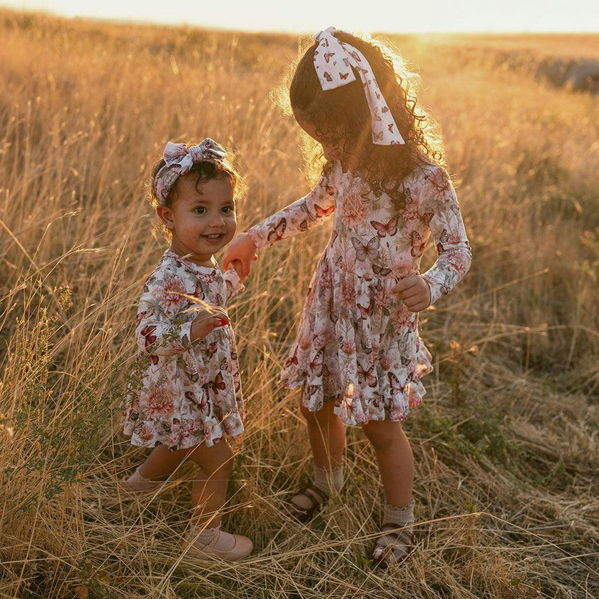 Leanne Ruffled Twirl Dress