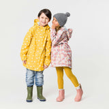 Recycled Waterproof Raincoat, Yellow