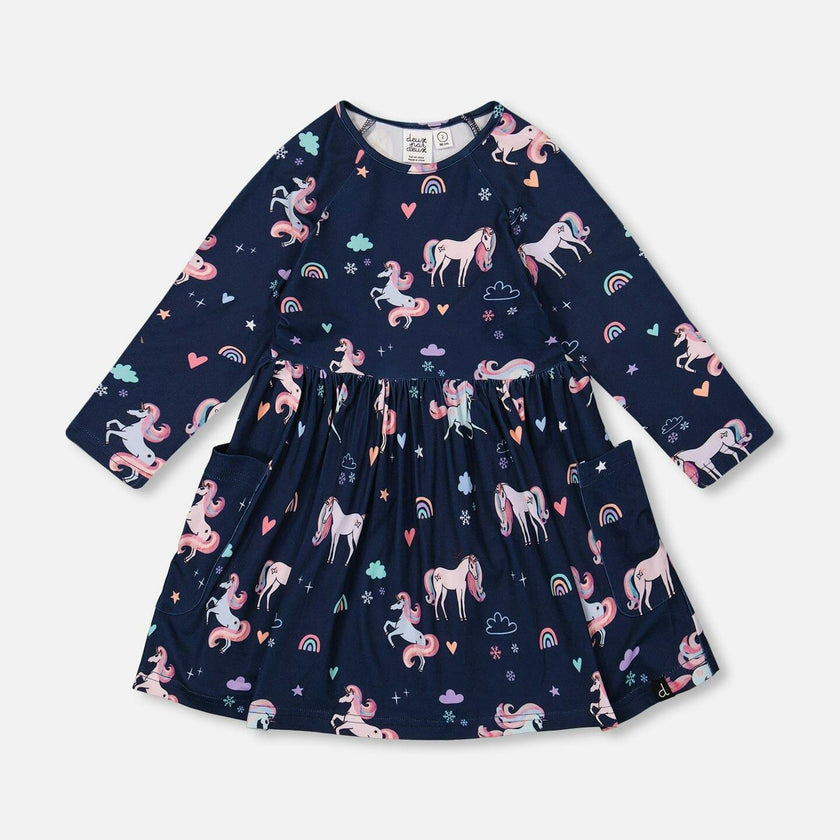 Jersey Dress with Pockets