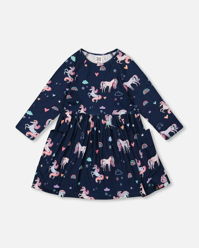 Jersey Dress with Pockets