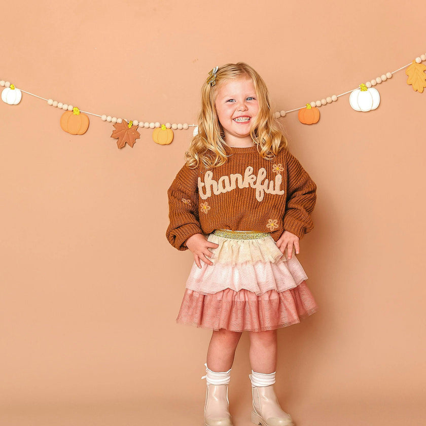 Boho Blush Petal Tutu