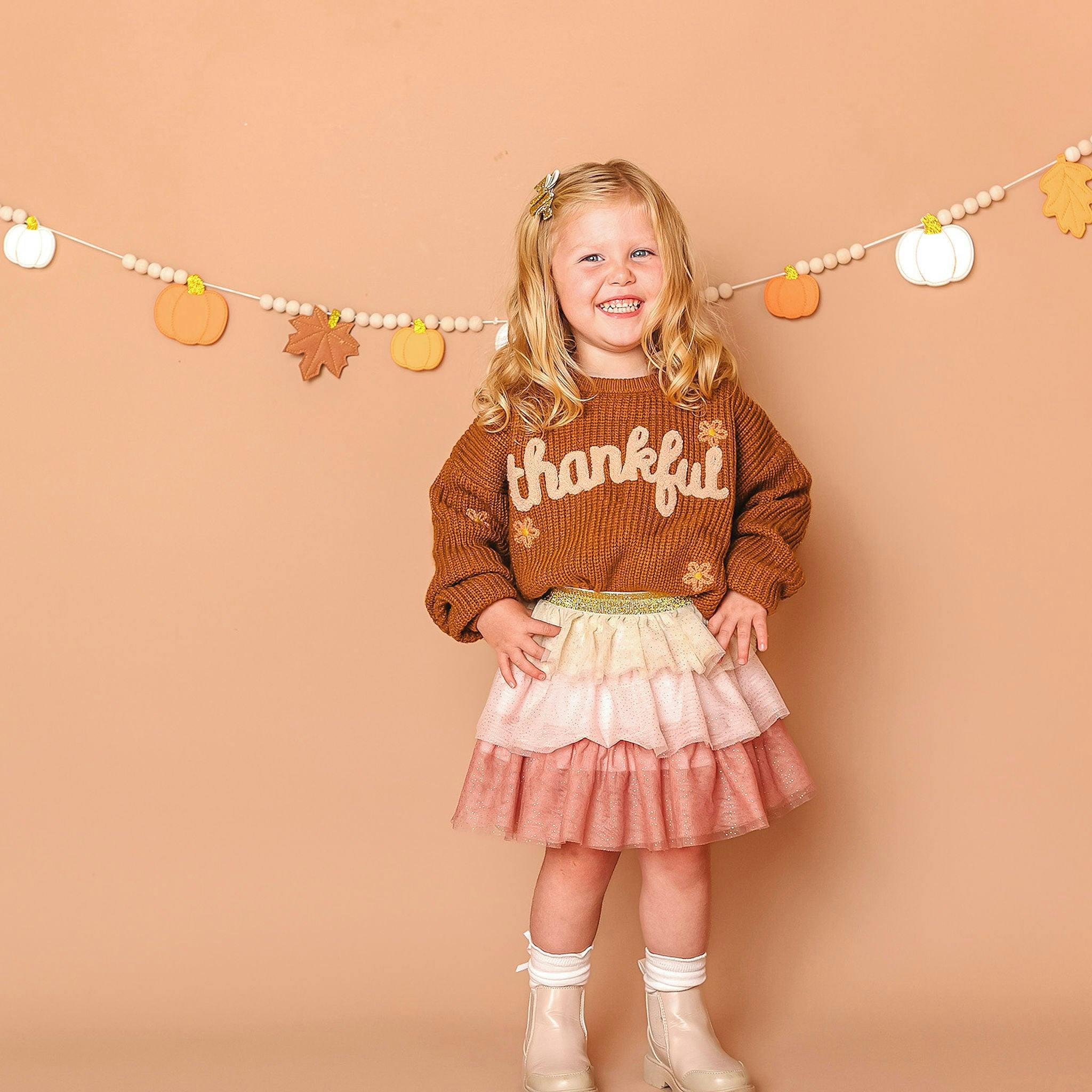 Boho Blush Petal Tutu