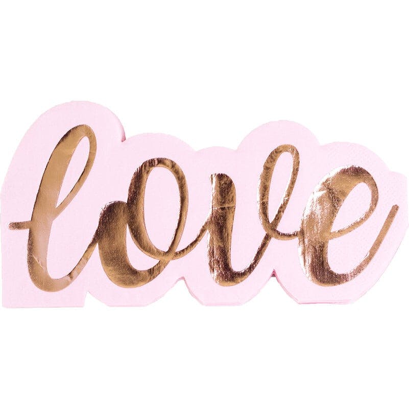 "Love" Guest Napkins