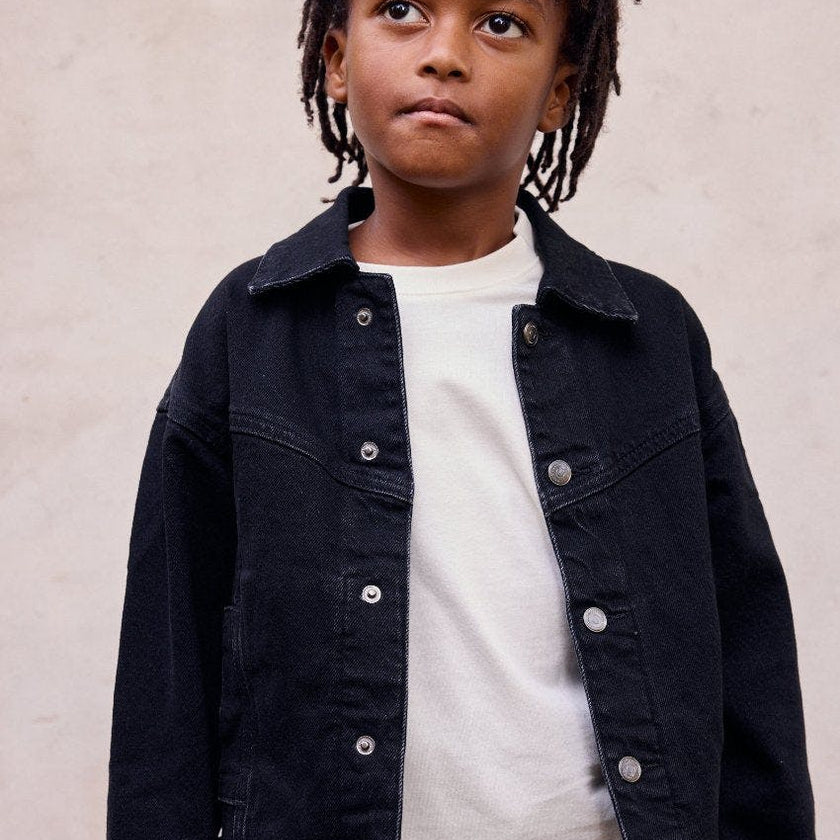 Denim Jacket (Modern Trucker Style)