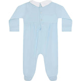 Mini Voyages Embroidery Footie