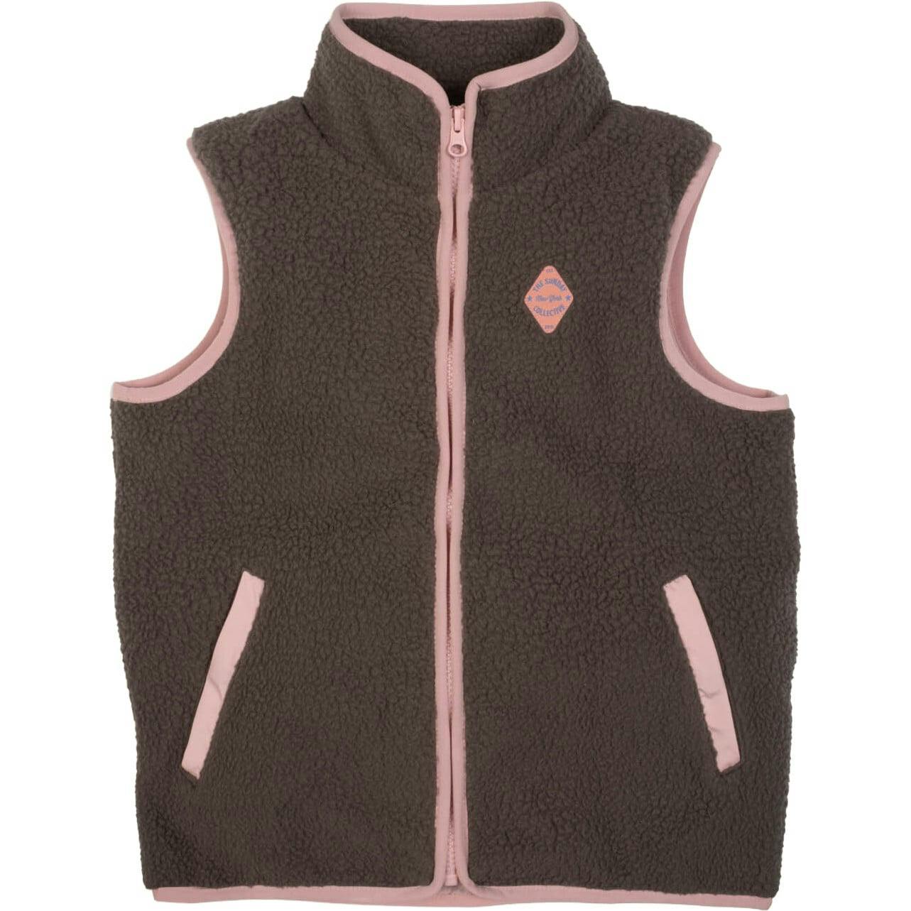 Polar Fleece Vest in Midnight Slate