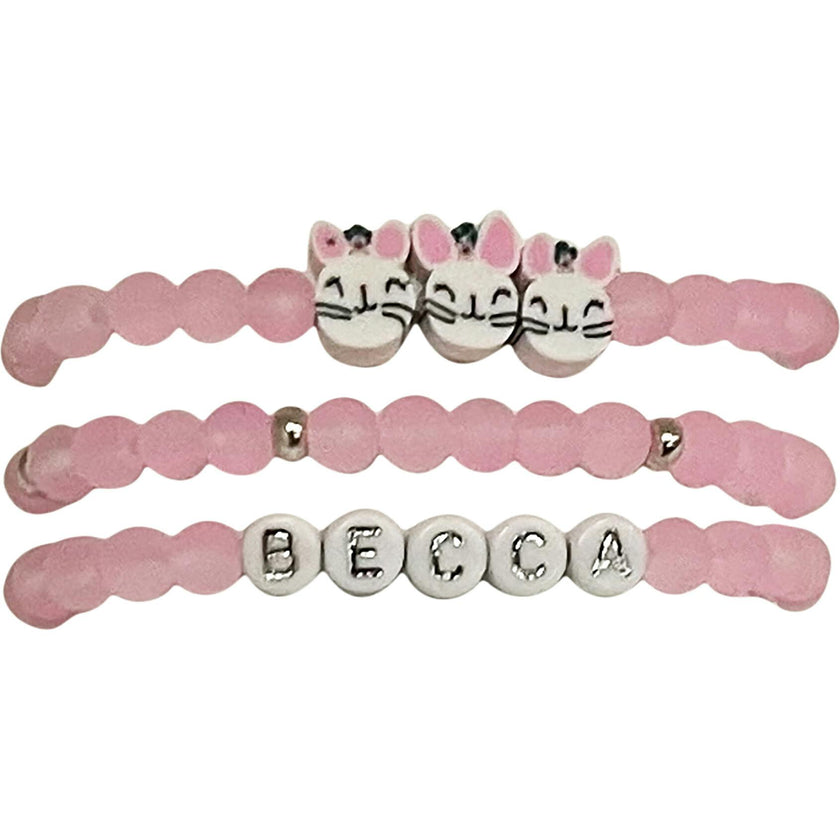 Becca Monogram Bracelet Set