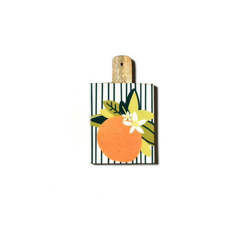 Orange Wood Small Rectangle Board