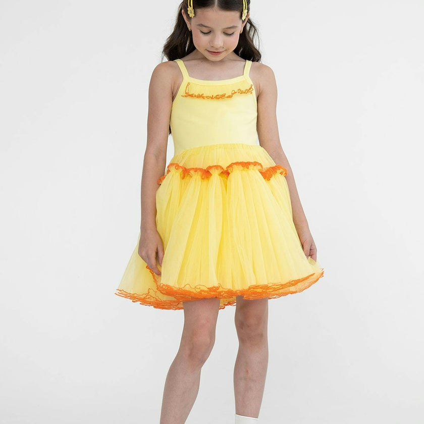 Dolly Yellow Tutu Dress