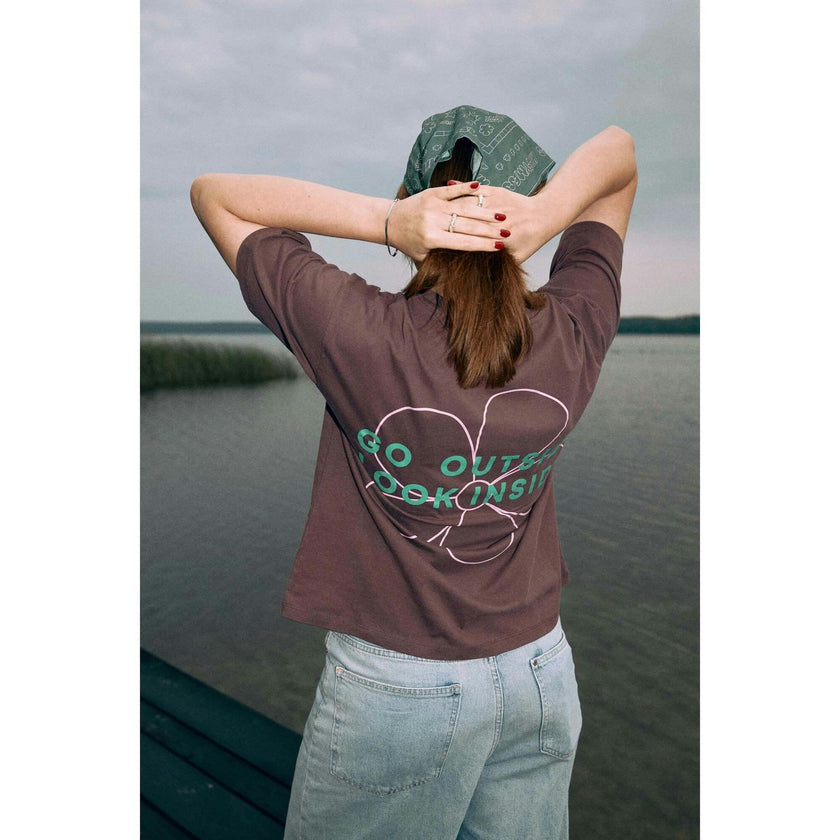 women's t-shirt – flower power