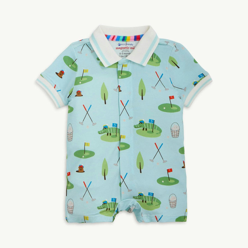 Magnetic Polo Romper