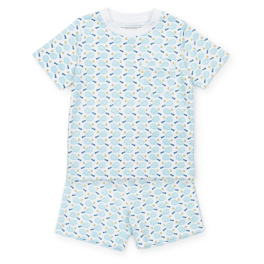 Charles Boys' Short Set - Tennis Match Blue