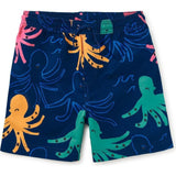 Mid-Length Swim Trunks, Blue